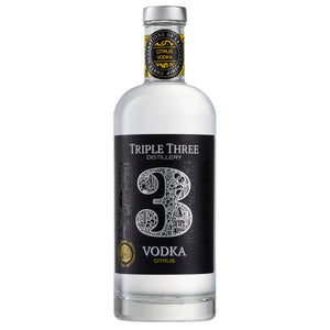 TRIPLE THREE Citrus Vodka 750ml