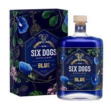 Six Dogs Blue Gin 750ml - Togetherstore Zambia