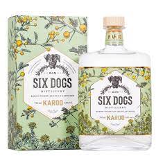 Six Dogs Karoo Gin 750ml - Togetherstore Zambia