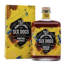 Six Dogs Pinotage Stained Gin 750ml - Togetherstore Zambia